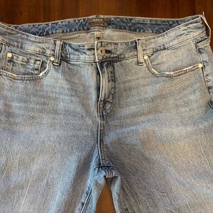 Torrid Mid Rise Slim Boot Women's Light Blue Jeans